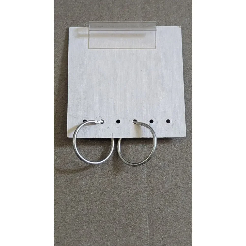 Mia Fiore 925 Sterling Silver Hoop Earrings